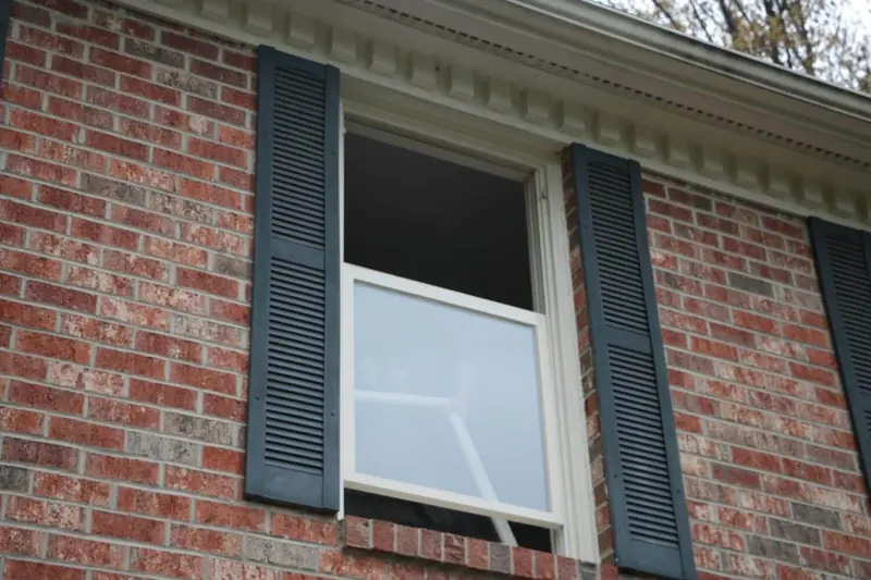 Replacement windows installed on a Virginia home